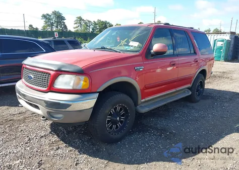 2001 Ford Expedition Eddie Bauer из США, поврежденный, VIN 1FMPU18L51LB05569